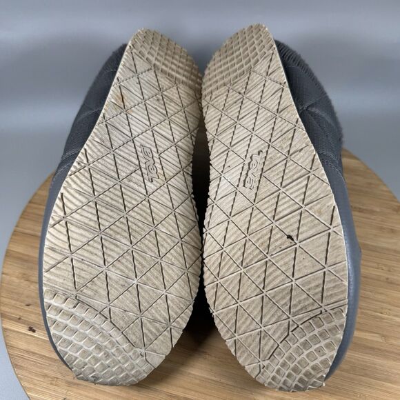 S Teva ReEmber Moc Mens‎ 8 Shoes Gray Rip Stop Slip On Moccasins Sneakers - Picture 6 of 7